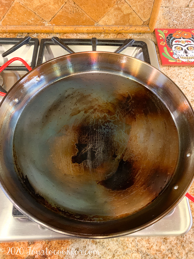 I can get used to this! My first carbon steel pan, went with the