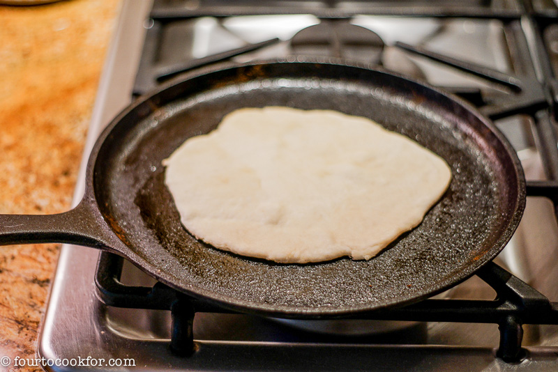 Kefir Flour Tortillas (A Cast Iron Skillet Recipe) - Vintage Kitchen Vixen