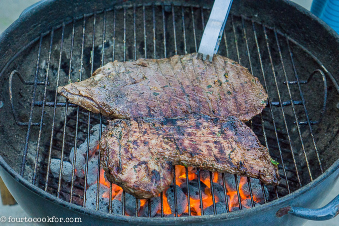 How to Start the Coals for Charcoal Grilling - Four to Cook For