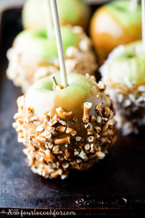 coconut candy apples