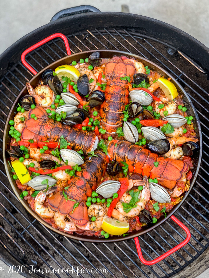 Grilled Seafood - Four to