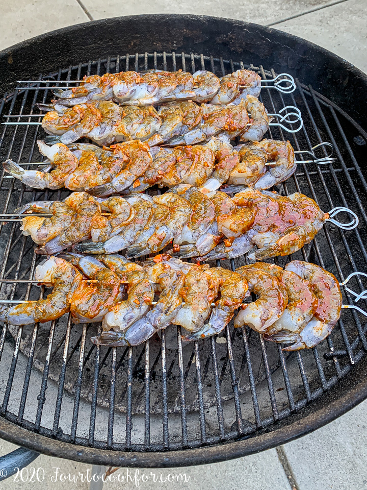 Cooking shrimp on the grill best sale