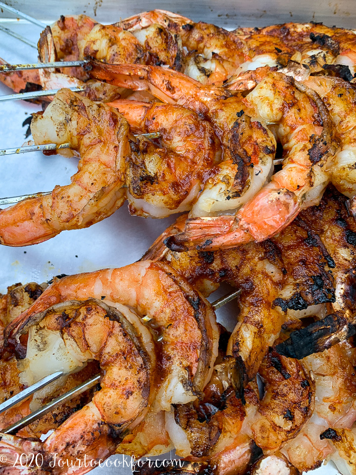 Spicy Grilled Shrimp Four To Cook For